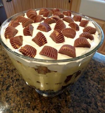 Peanut Butter Brownie Trifle