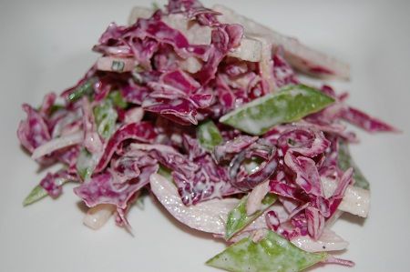 Light and Creamy Coleslaw