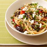 Angel Hair pasta and tomato sauce