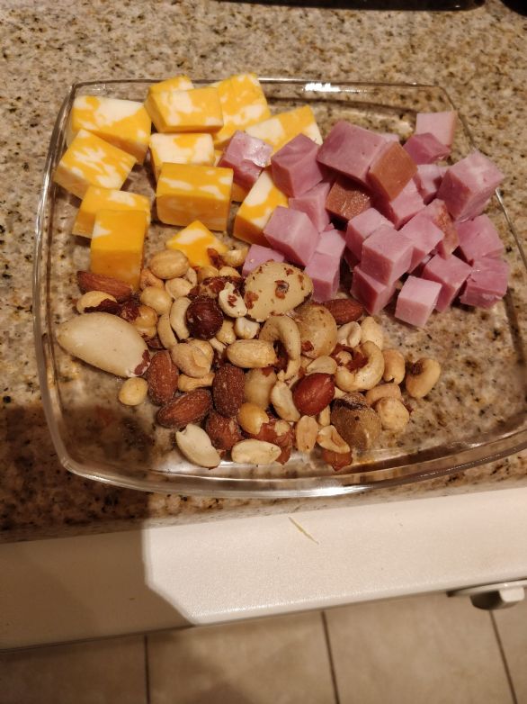 Meat, Cheese, Nut Snack Pack