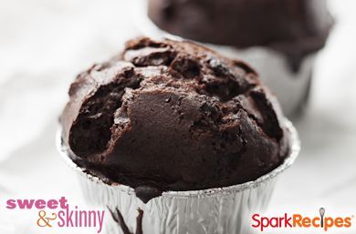 Chocolate Sour Cherry Muffins