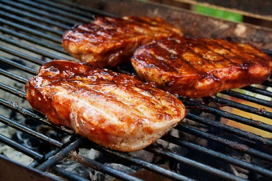 Grilled Pork Loin Chops