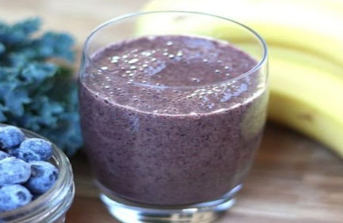 Green and Blue Citrus Smoothie
