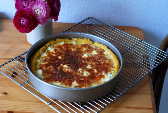 Artichoke Tart with Polenta Crust (Wednesday Chef)