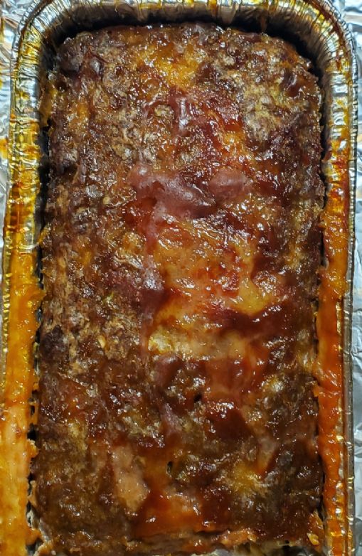 my (bryanm) Beyond Meat Meatloaf With Keto Meatloaf Sauce
