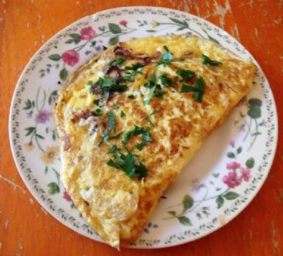 Wild Mushroom and Gruyere Omelets