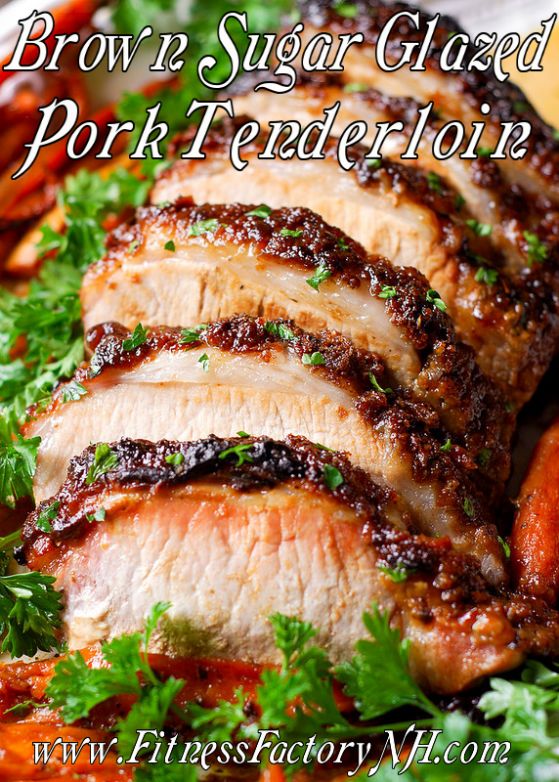 Brown Sugar Glazed Pork Tenderloin