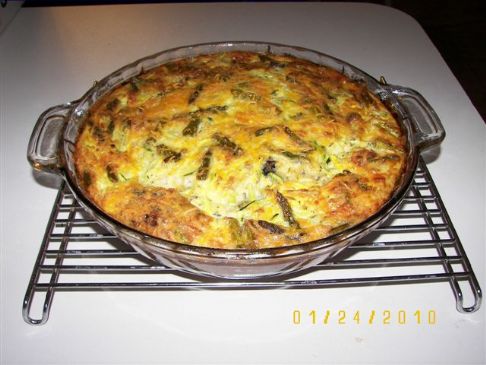 Crustless Vegetable Quiche