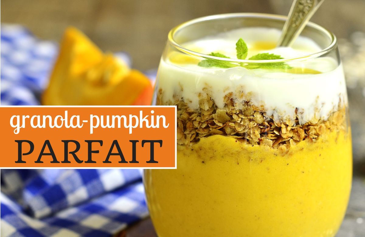 Granola-Pumpkin Parfait