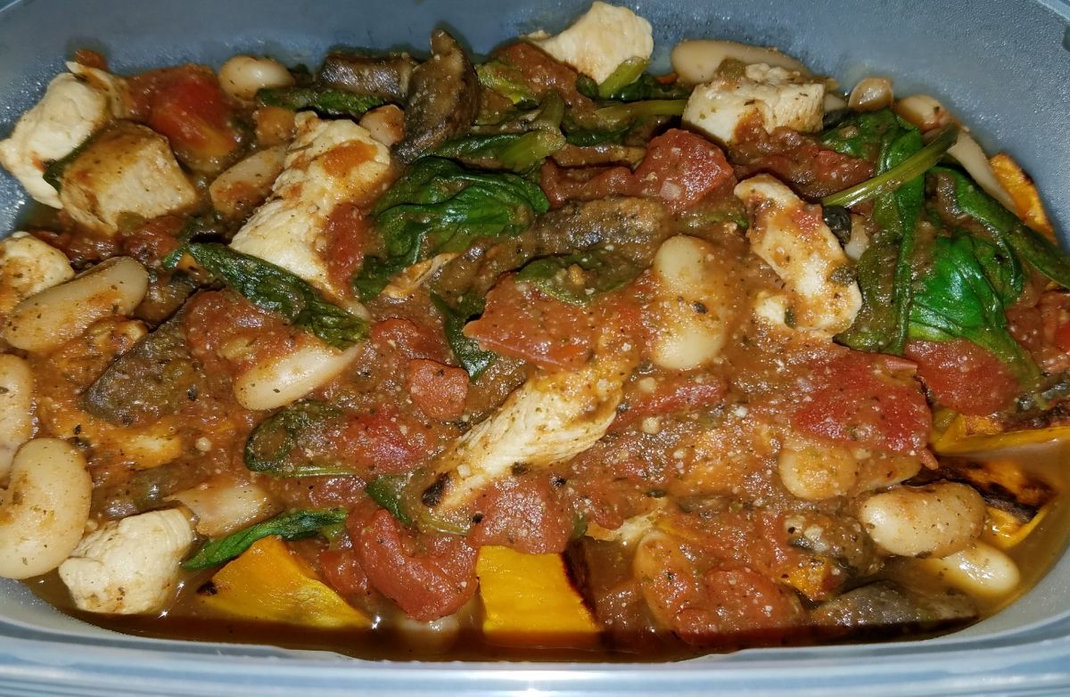 Tuscan Chicken and Vegetables (McCormick One Skillet)