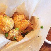 crispy baked cauliflower nuggets