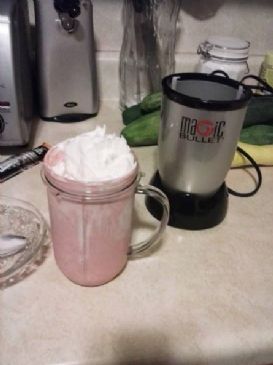 rayne's low carb strawberry cheesecake shake