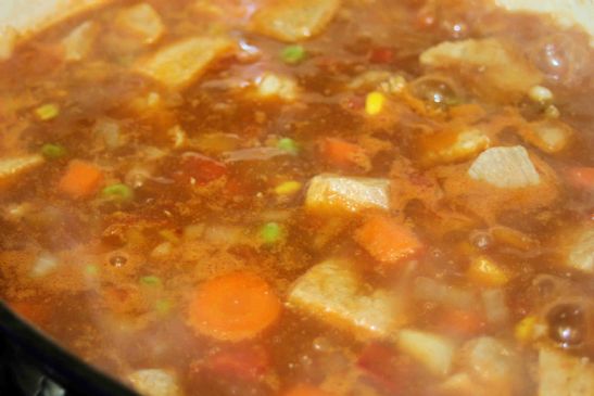 Vegetable Pork Soup
