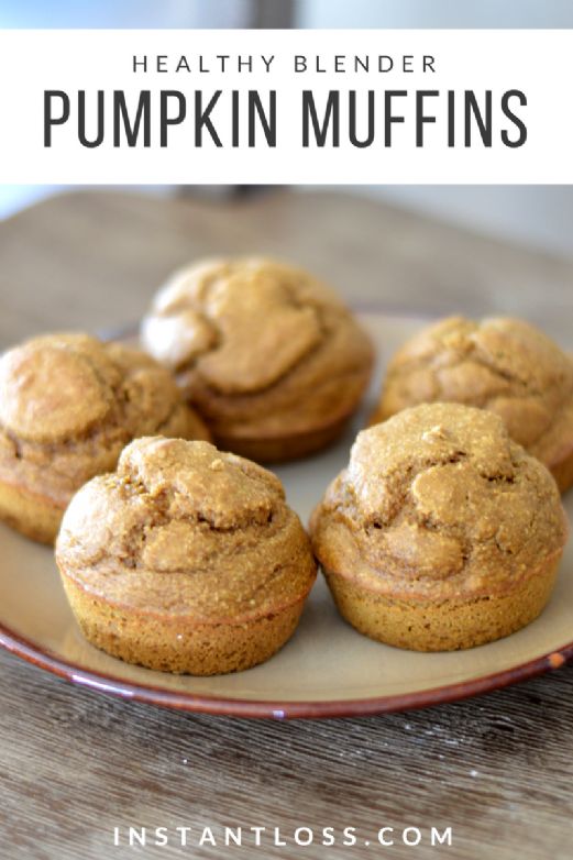 Pumpkin Blender Muffins (instantloss.com)