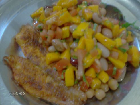 Tilapia with Mango Salsa