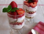 Granola Strawberry “Parfait”