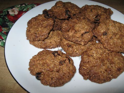 No Flour No Dairy Oatmeal Cookies