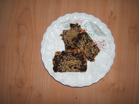 Doubble chocolate doubble crunch bar`