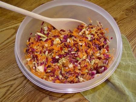 Red Cabbage Slaw