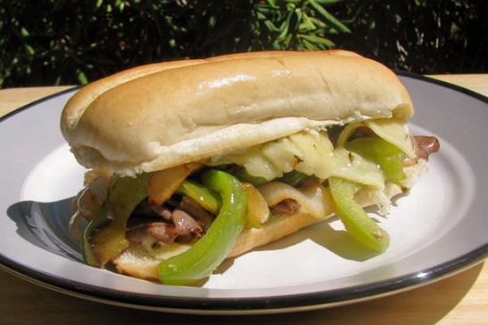 Philly Cheesesteak Sandwich (((Authentic)))