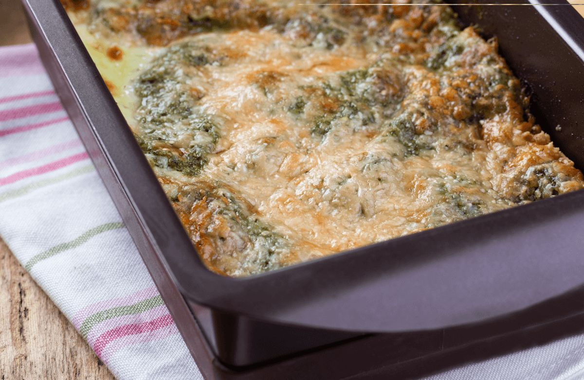 Low-Carb Spinach Lasagna