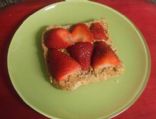 Fiberful Peanut Butter and Strawberry treat