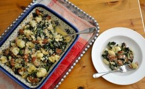 Sausage Kale Casserole