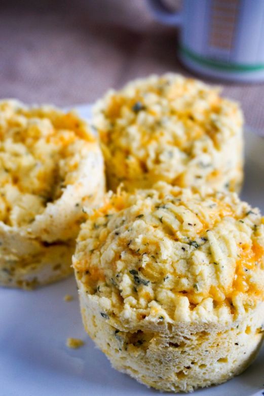 3 Minute Low Carb Biscuit