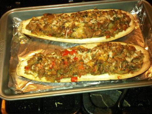 Baled Stuffed Eggplant