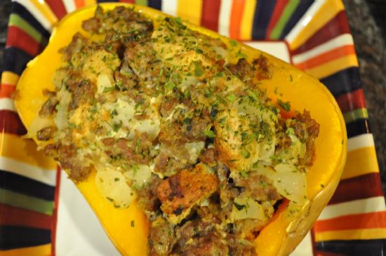 Stuffed Butternut Squash