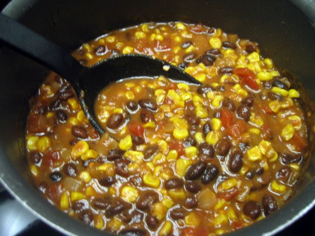 Corn and Black Bean Chili