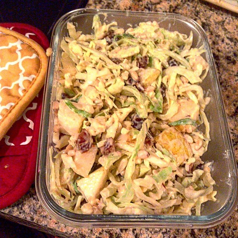 PEAR and CABBAGE CHIPOTLE SLAW