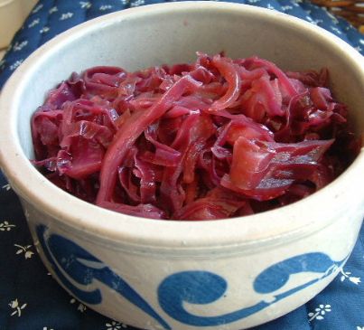Bavarian Style Red Cabbage
