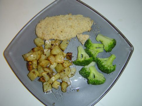 Oregano Cubed Potatoes