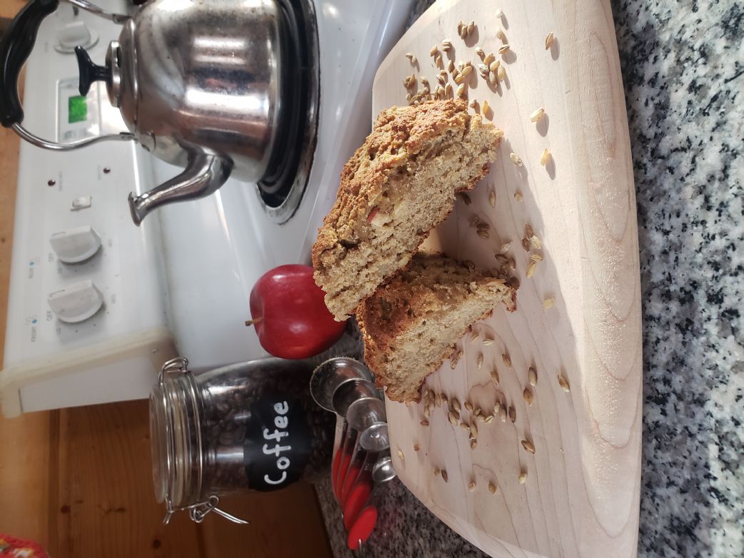 Barley Apple Scones