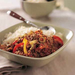 Healthy Picadillo w/ Bison