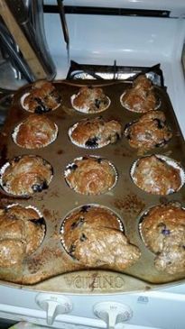 PW 6 week challenge Blueberry muffin