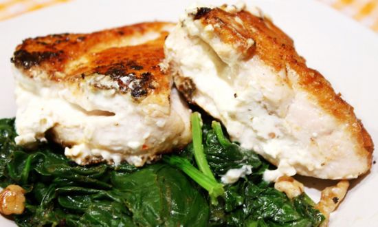 Feta Stuffed Chicken /skinny m