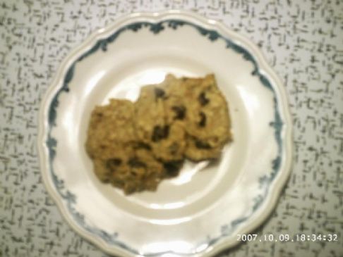 Chocolate chips oatmeal cookies