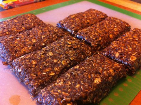 Homemade Protein Bars (with chocolate whey)