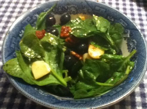 Spinach and Blueberry Salad