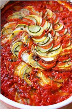 Ratatouille under 120 calories