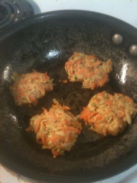 Curry Vegetable Fritters