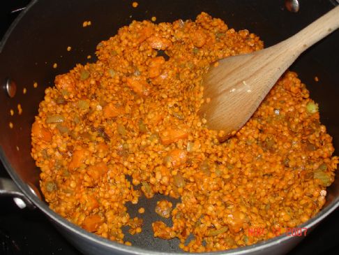 Red Lentil - Cauliflower Curry