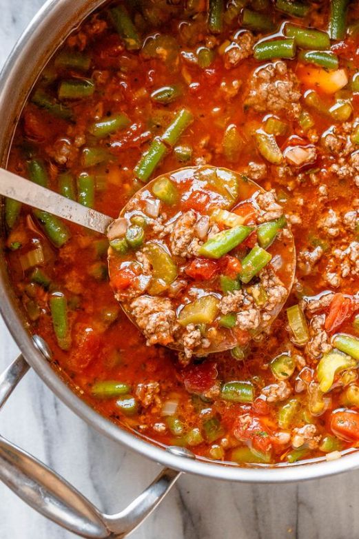 Beef - Hamburger Soup