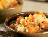 Butternut Stew with Tofu, Corn, and Pine Nuts