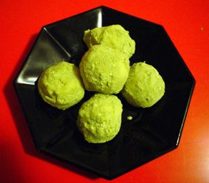 Green tea cookie