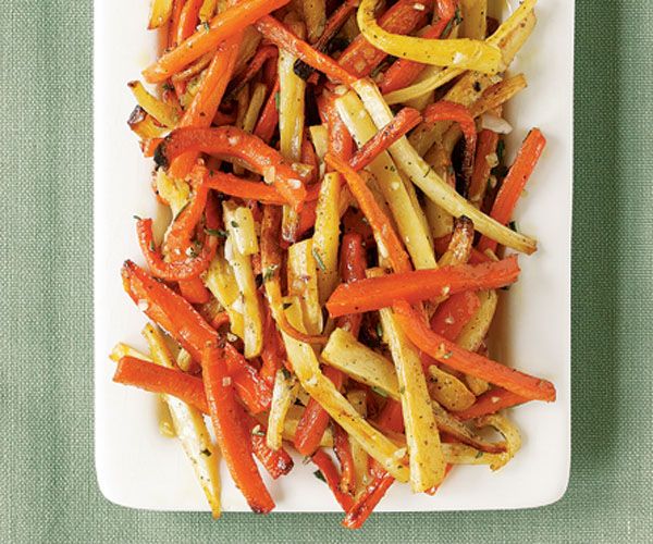 Roasted Parsnips and Carrots