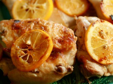 Chicken Under a Brick with Lemon