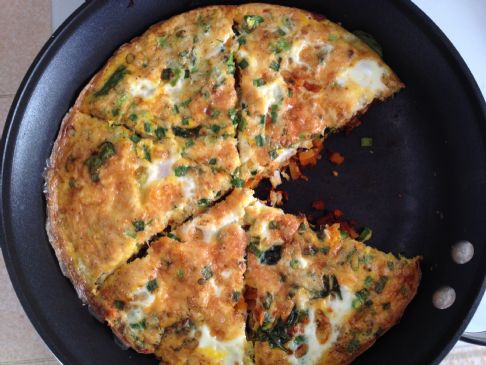 Spicy Vegetarian Frittata